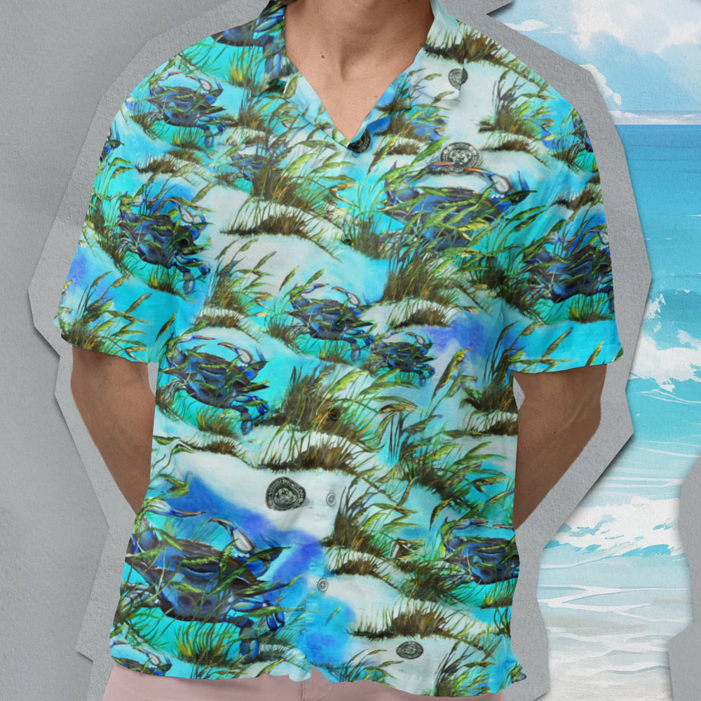 "Crab Island Treasure" EOD Hawaiian Shirt