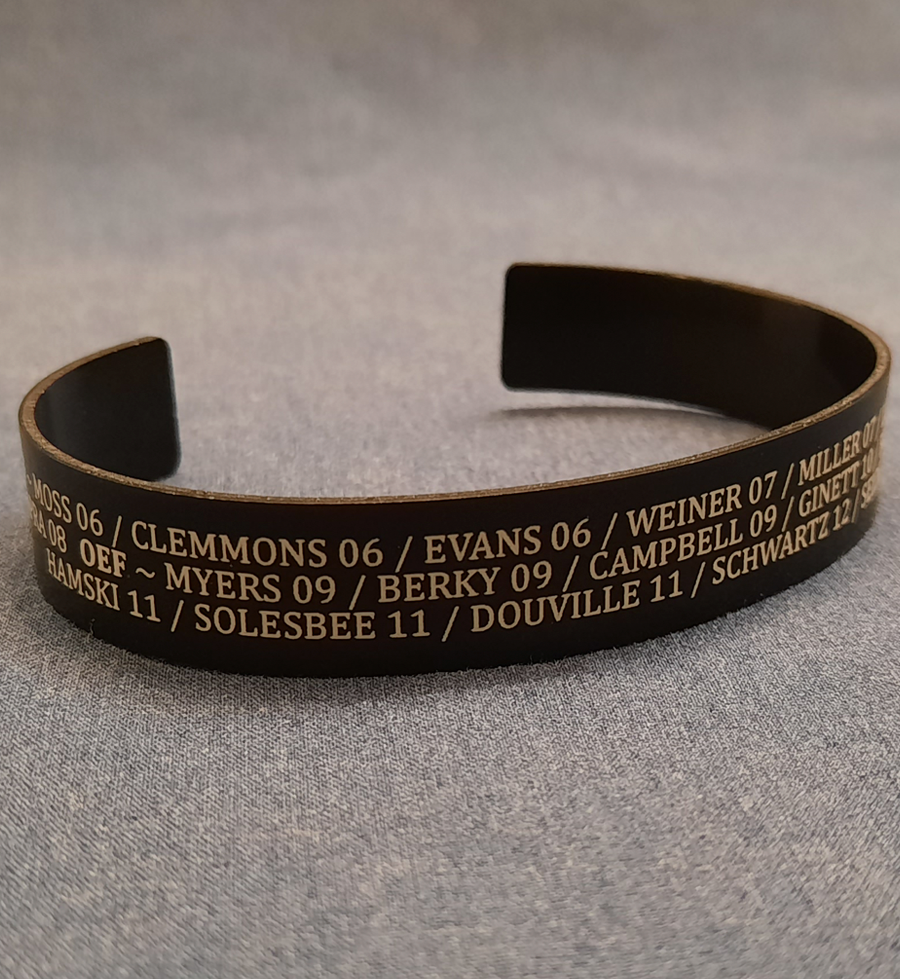 Military deals memorial bracelets